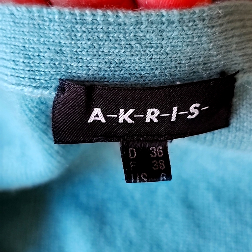 Akris cashmere vest sz US 6